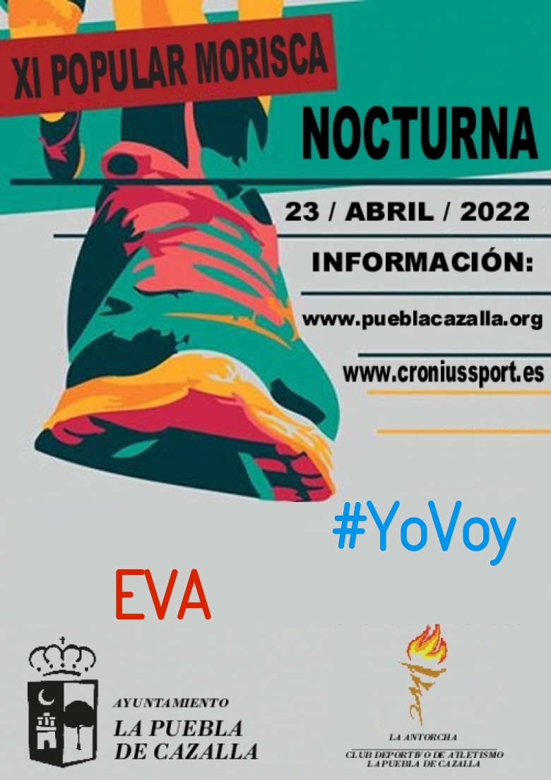 #JoHiVaig - EVA (XI CARRERA POPULAR MORISCA)
