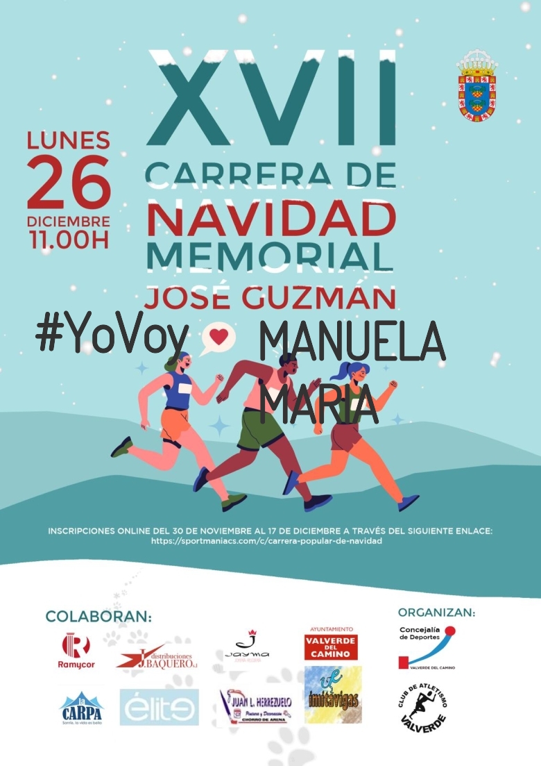 #BinDabei - MANUELA MARIA (XVII EDICION CARRERA NAVIDAD “MEMORIAL JOSÉ GUZMÁN”)