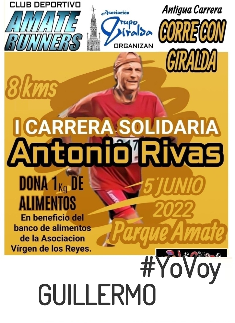 #YoVoy - GUILLERMO (I CARRERA SOLIDARIA ANTONIO RIVAS)