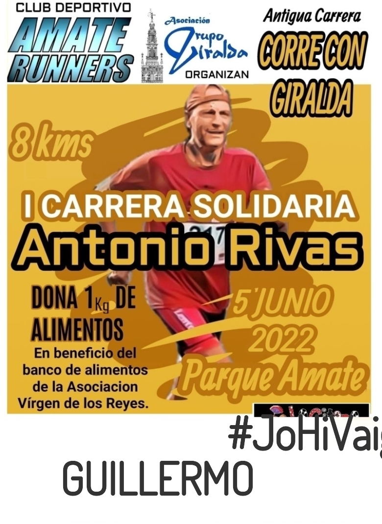 #EuVou - GUILLERMO (I CARRERA SOLIDARIA ANTONIO RIVAS)