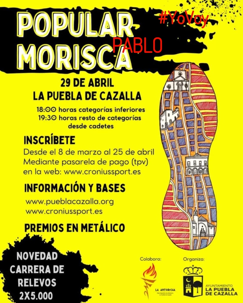#YoVoy - PABLO (XII POPULAR MORISCA)
