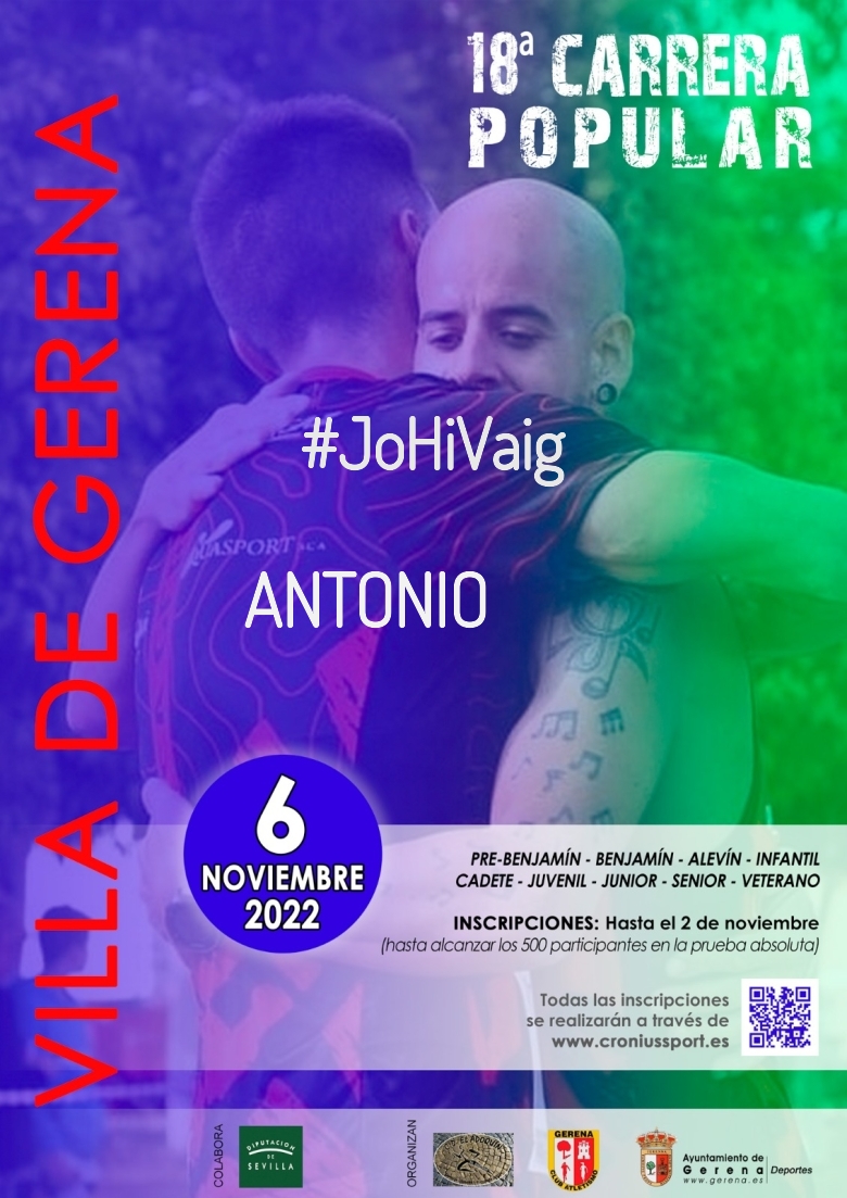 #Ni banoa - ANTONIO (18º CARRERA POPULAR VILLA DE GERENA)