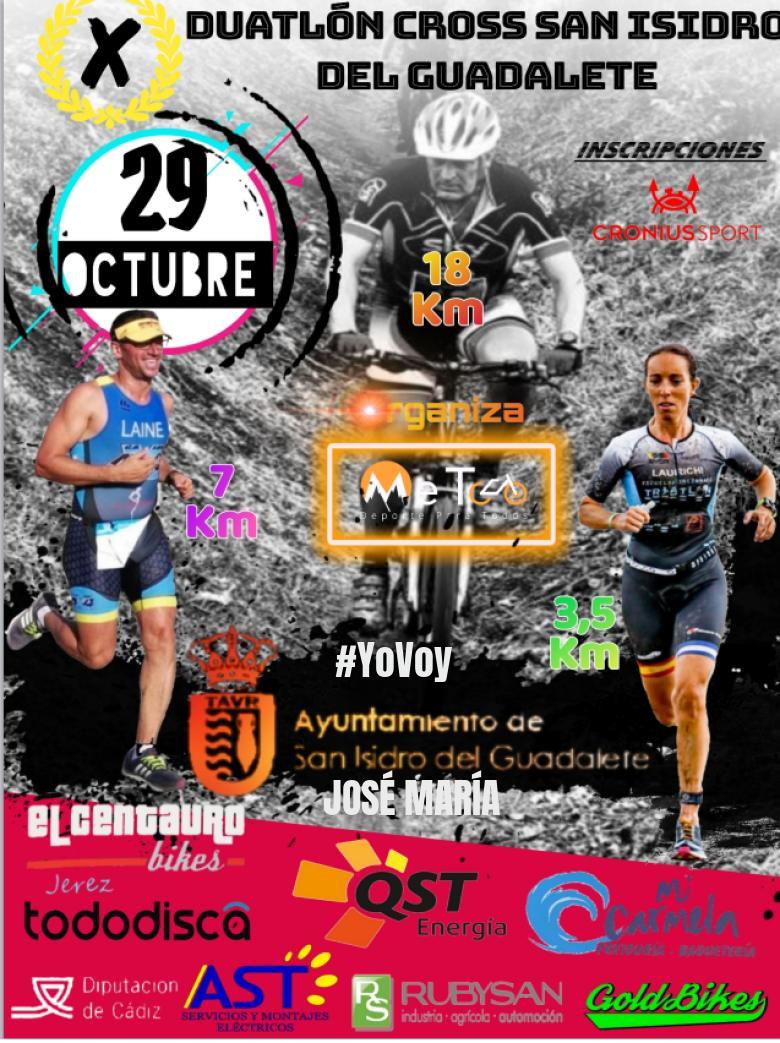 #YoVoy - JOSÉ MARÍA (X DUATLON CROSS SAN ISIDRO DEL GUADALETE)