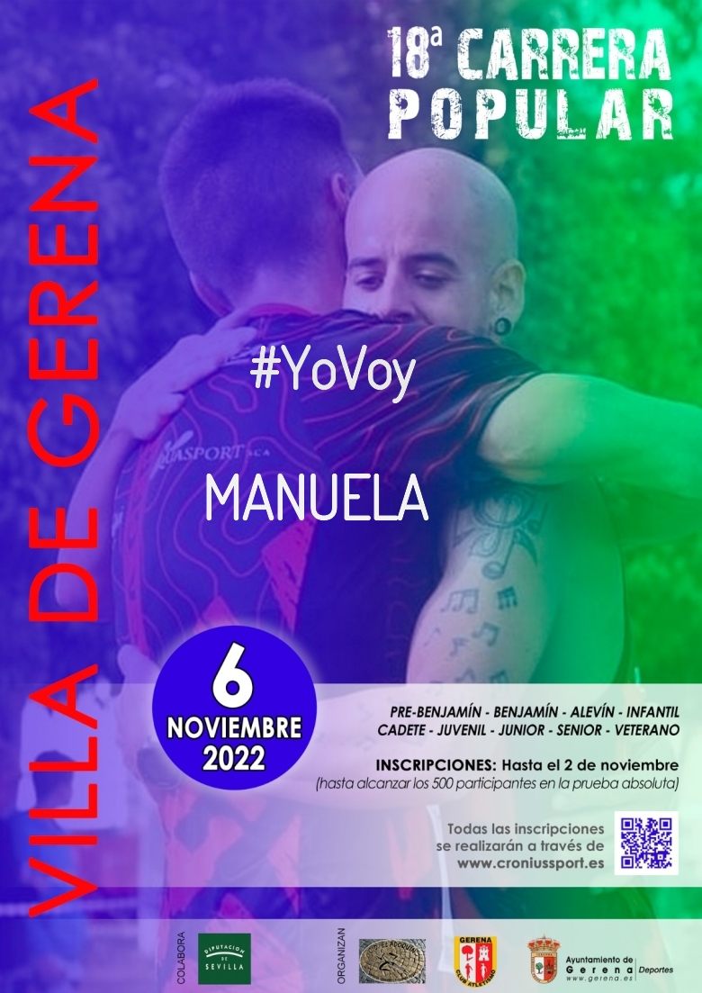 #YoVoy - MANUELA (18º CARRERA POPULAR VILLA DE GERENA)