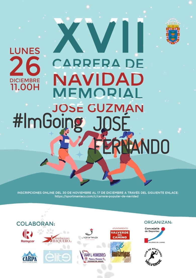 #YoVoy - JOSÉ FERNANDO (XVII EDICION CARRERA NAVIDAD “MEMORIAL JOSÉ GUZMÁN”)