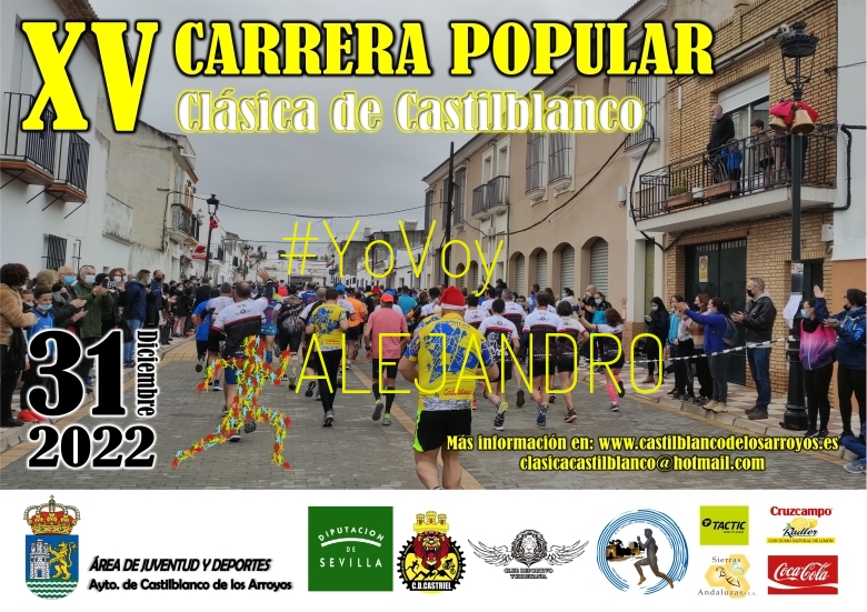 #ImGoing - ALEJANDRO (XV CARRERA POPULAR CLÁSICA DE CASTILBLANCO)