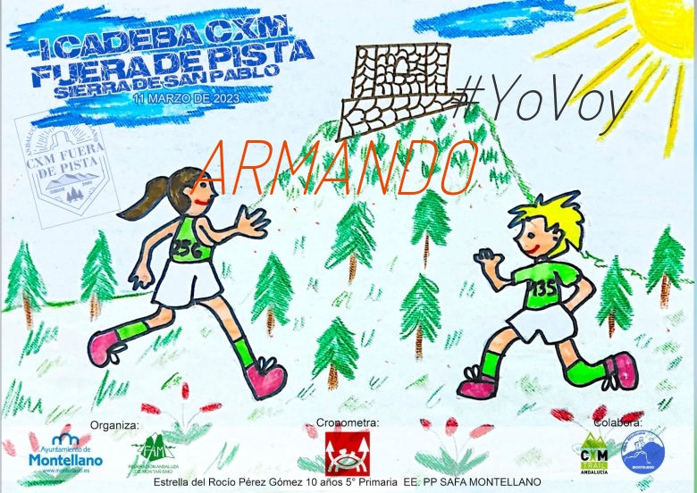 #EuVou - ARMANDO (“I CADEBA CXM FUERA DE PISTA SIERRA DE SAN PABLO”)