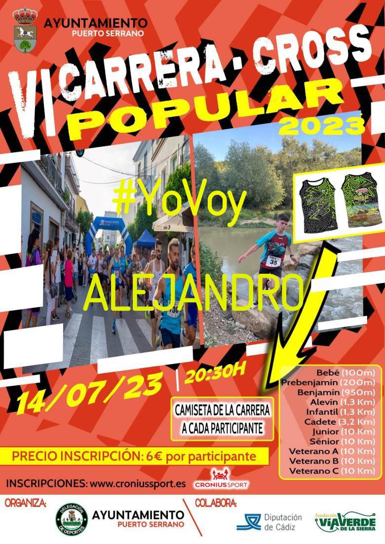 #YoVoy - ALEJANDRO (6ª CARRERA-CROSS POPULAR PUERTO SERRANO)