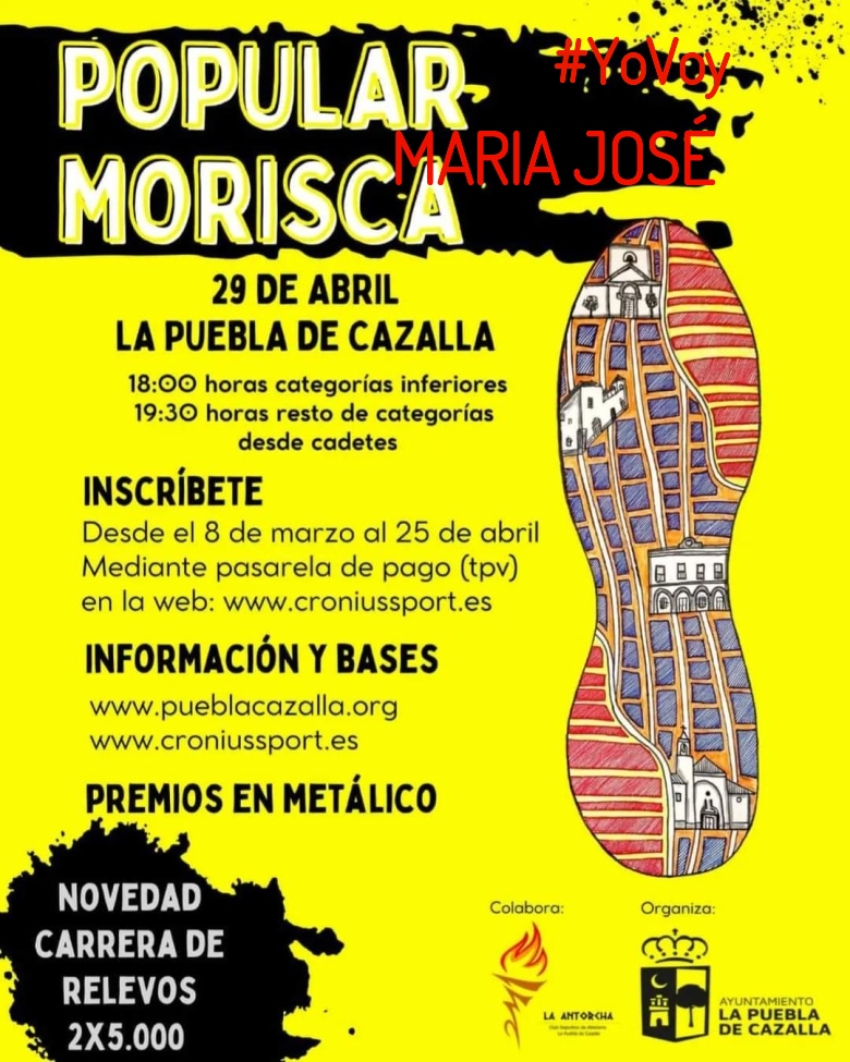 #YoVoy - MARIA JOSÉ (XII POPULAR MORISCA)