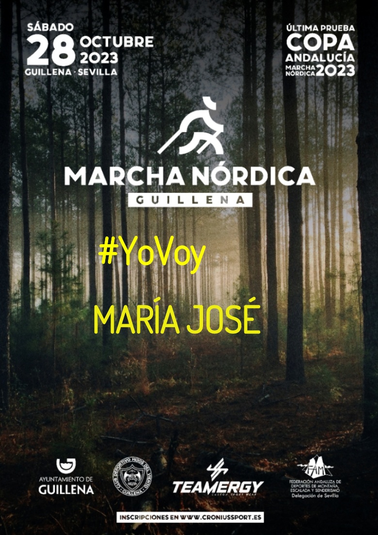 #YoVoy - MARÍA JOSÉ (II MARCHA NÓRDICA GUILLENA 2023)