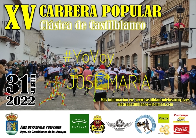 #YoVoy - JOSE MARIA (XV CARRERA POPULAR CLÁSICA DE CASTILBLANCO)