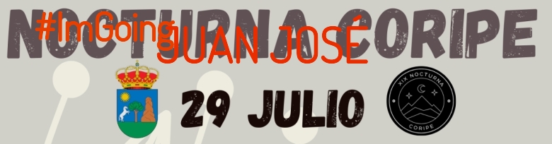 #ImGoing - JUAN JOSÉ (XIX NOCTURNA DE CORIPE)