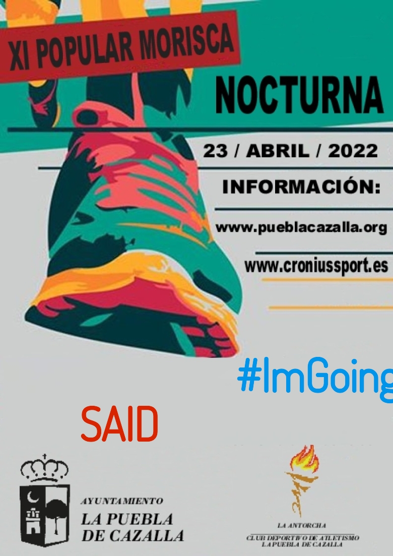 #YoVoy - SAID (XI CARRERA POPULAR MORISCA)