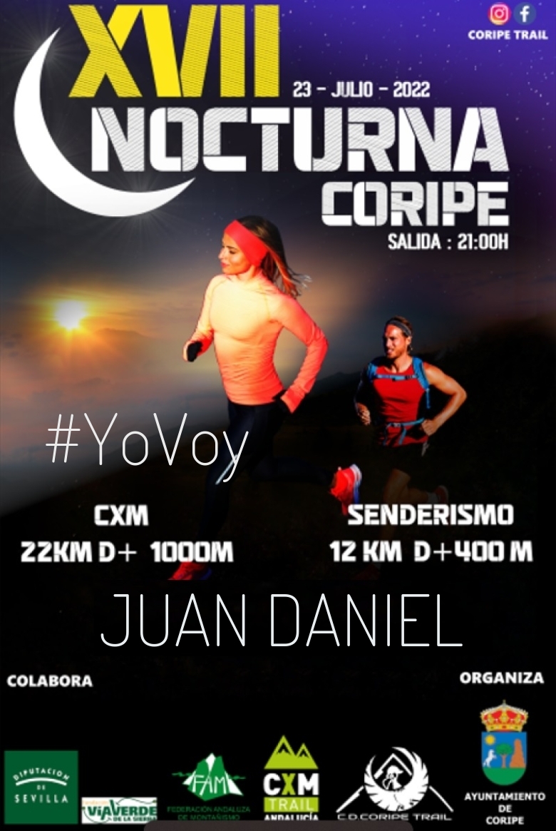 #EuVou - JUAN DANIEL (XVII NOCTURNA DE CORIPE)