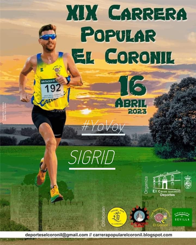 #YoVoy - SIGRID (XIX CARRERA POPULAR EL CORONIL)