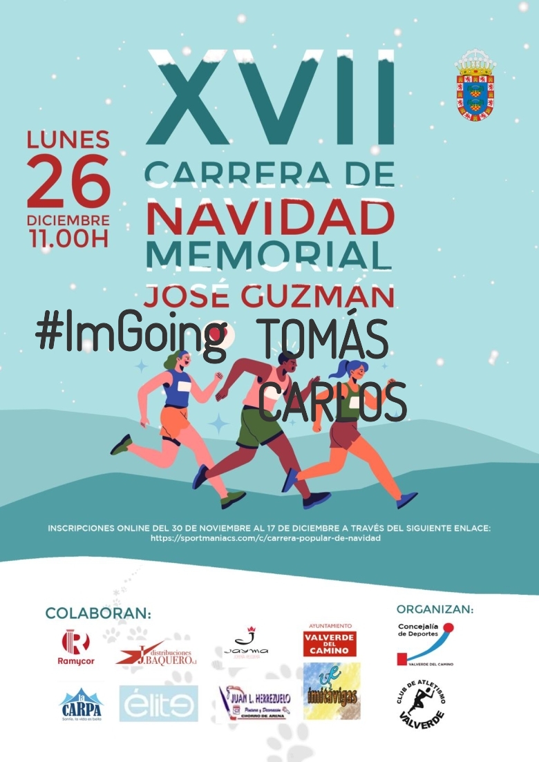 #YoVoy - TOMÁS CARLOS (XVII EDICION CARRERA NAVIDAD “MEMORIAL JOSÉ GUZMÁN”)