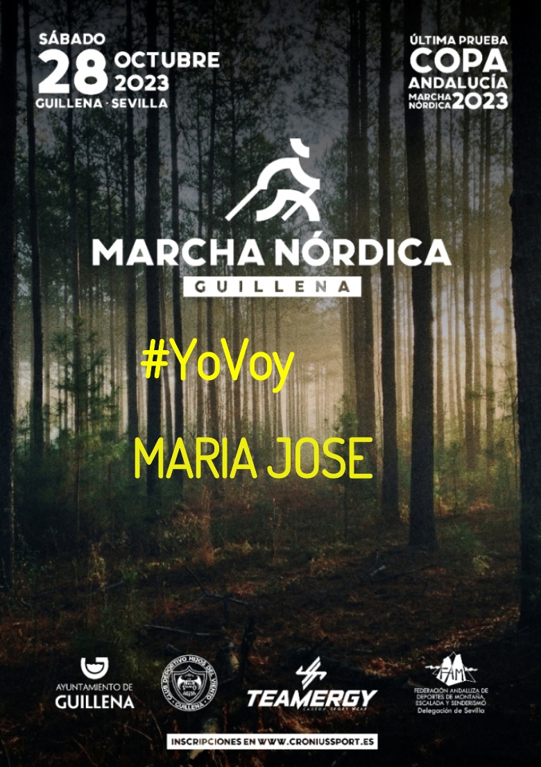 #YoVoy - MARIA JOSE (II MARCHA NÓRDICA GUILLENA 2023)