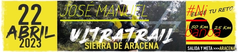 #YoVoy - JOSÉ MANUEL (ULTRATRAIL 2023 SIERRA DE ARACENA)