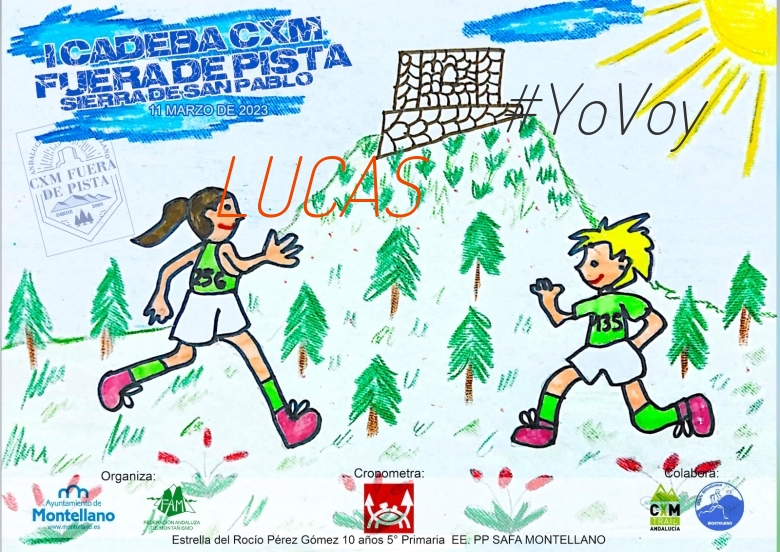 #EuVou - LUCAS (“I CADEBA CXM FUERA DE PISTA SIERRA DE SAN PABLO”)