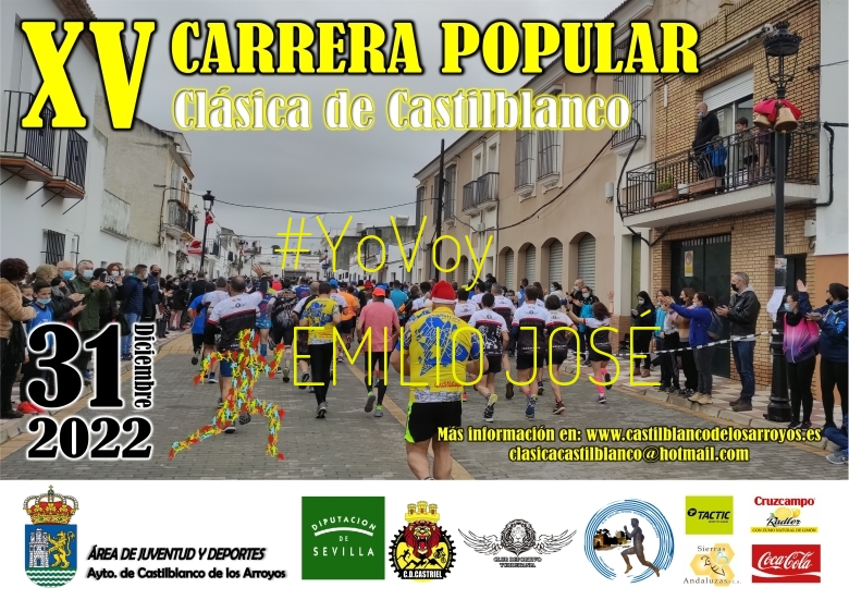 #Ni banoa - EMILIO JOSÉ (XV CARRERA POPULAR CLÁSICA DE CASTILBLANCO)