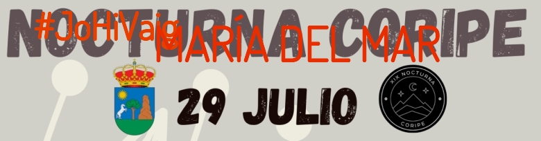 #YoVoy - MARÍA DEL MAR (XIX NOCTURNA DE CORIPE)