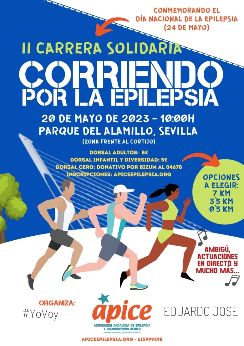 #ImGoing - EDUARDO JOSE (“II CARRERA SOLIDARIA CORRIENDO POR LA EPILEPSIA”.)