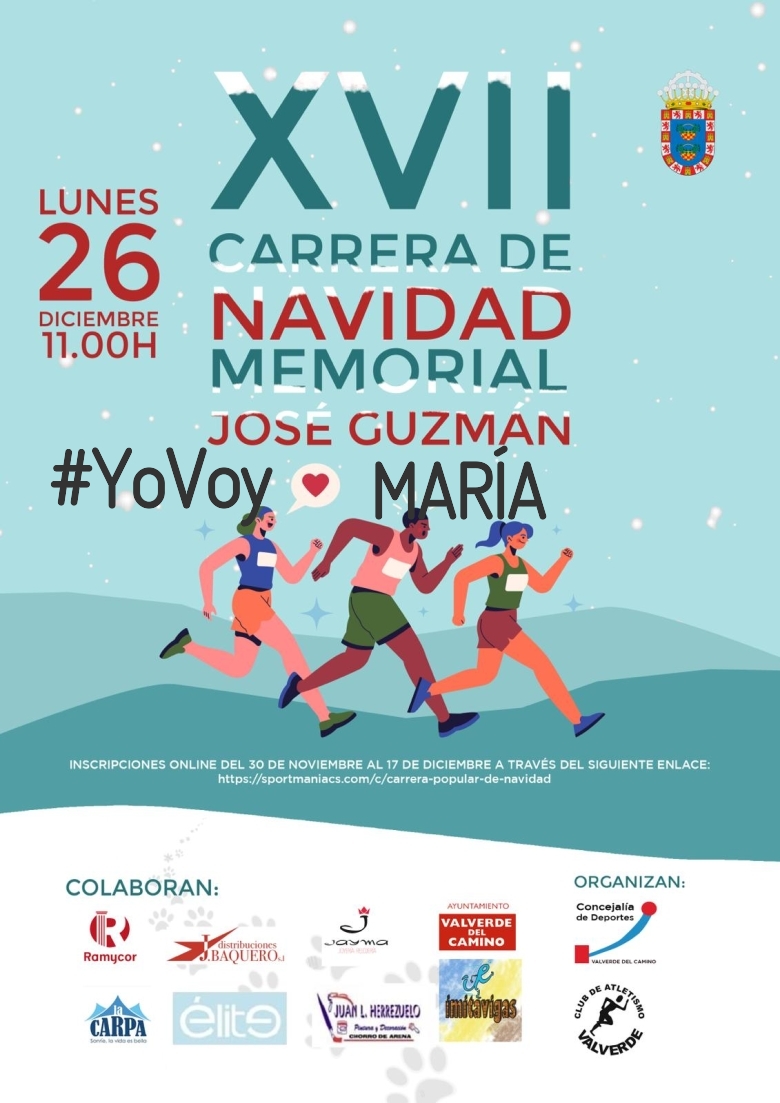 #ImGoing - MARÍA (XVII EDICION CARRERA NAVIDAD “MEMORIAL JOSÉ GUZMÁN”)