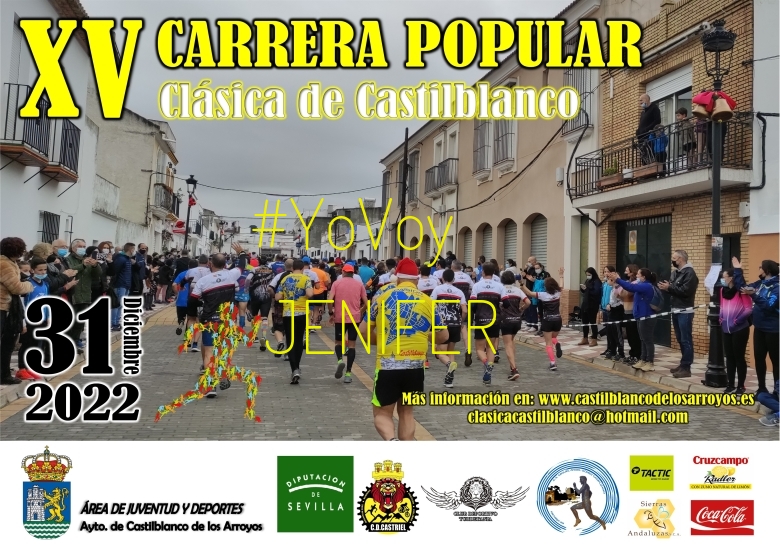 #Ni banoa - JENIFER (XV CARRERA POPULAR CLÁSICA DE CASTILBLANCO)