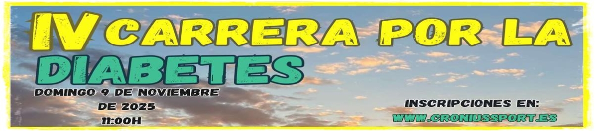 IV CARRERA SOLIDARIA POR LA DIABETES
