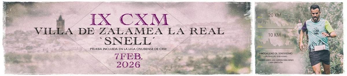 Inscripción  - IX CXM TRAIL VILLA DE ZALAMEA