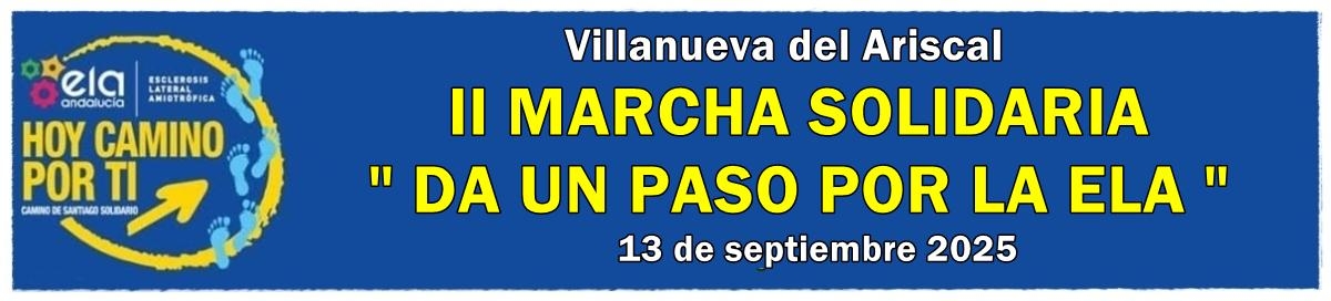 PROGRAMA Y HORARIOS  - QUEDADA SOLIDARIA HOY CAMINO POR TI, A BENEFICIO ENFERMOS DE ELA