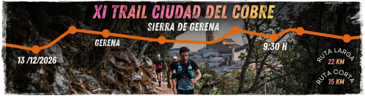 TRAIL CIUDAD DEL COBRE SIERRA DE GERENA
