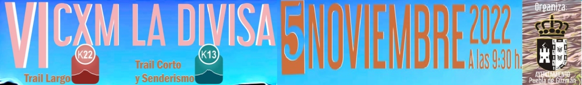 Resultados  - VI CXM TRAIL LA DIVISA