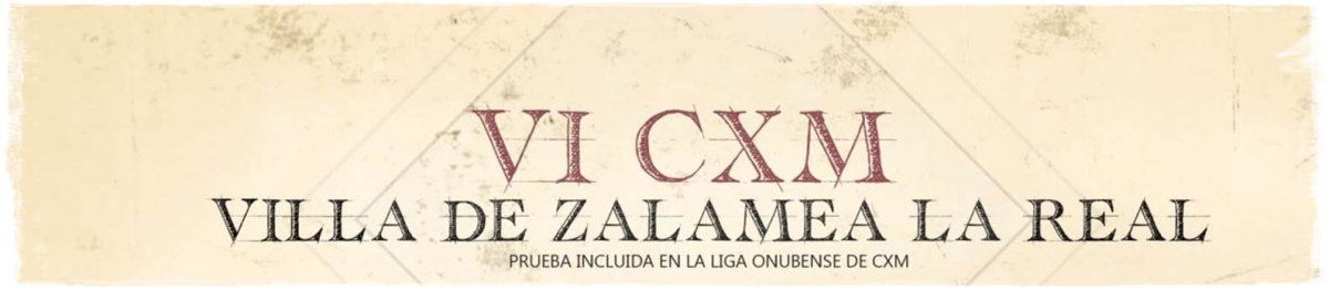 Clasificaciones  - VI CXM TRAIL VILLA DE ZALAMEA LA REAL