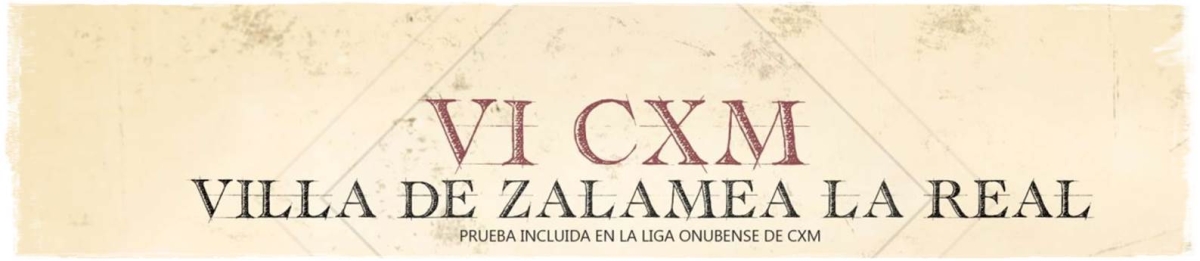 Ergebnisse  - VI CXM TRAIL VILLA DE ZALAMEA LA REAL