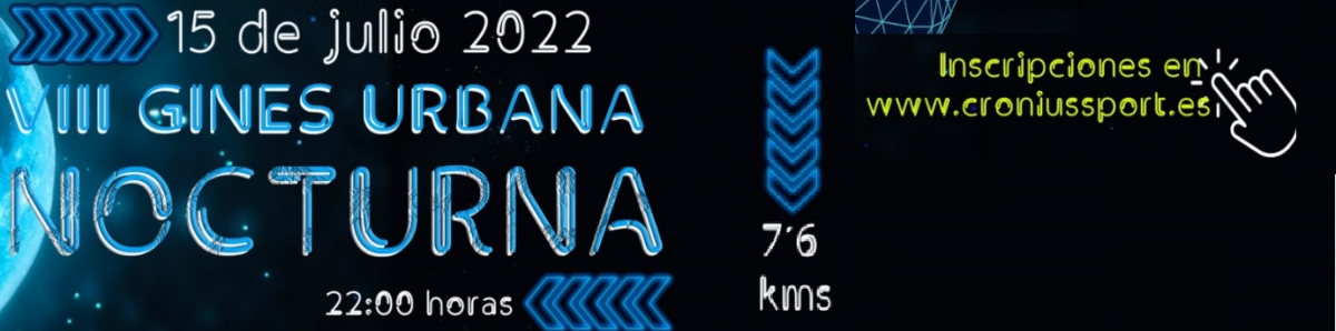 VIII CARRERA NOCTURNA GINES