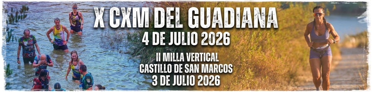 Inscripción  - X CXM DEL GUADIANA