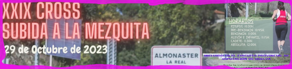 XXIX CROSS SUBIDA A LA MEZQUITA